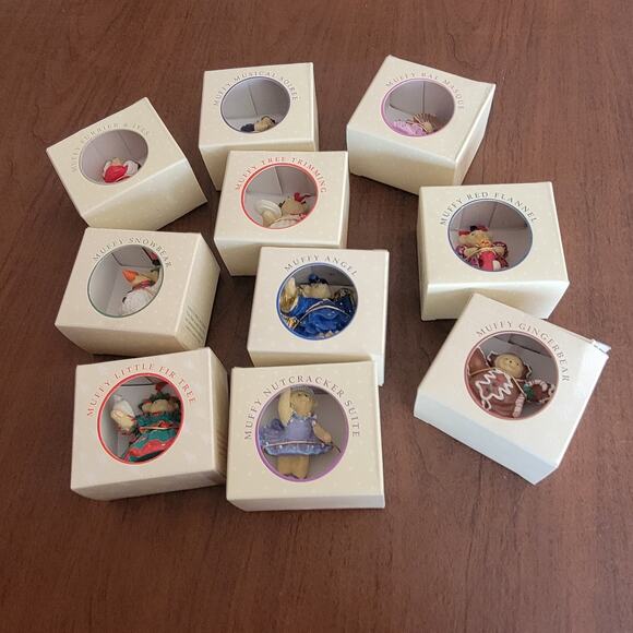 Vintage @1993 Muffy Vanderbear Collection Muffy Musical Soiree Ornament New - Picture 10 of 11